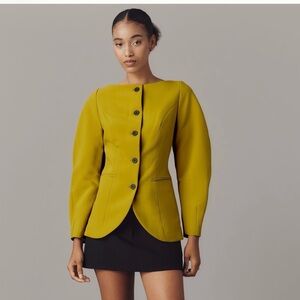 Aligne blazer Artemis Mustard Single-Breasted Blazer
